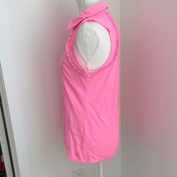 Lilly Pulitzer Luxletic Pink Sleeveless Women's Top - Picture 2 of 4